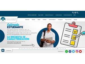 Antonio de Arevalo University Foundation's Website Screenshot