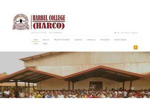 Harbel College's Website Screenshot