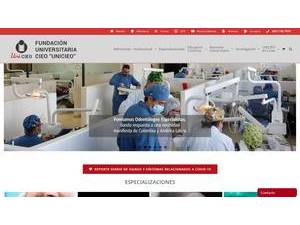 Fundacion Universitaria Cieo's Website Screenshot