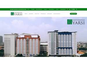 YARSI University's Website Screenshot