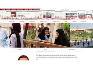 مركز تحصیلات تكمیلی در علوم پایه زنجان's Website Screenshot