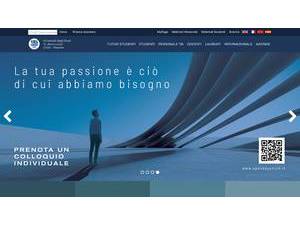 D'Annunzio University of Chieti-Pescara's Website Screenshot