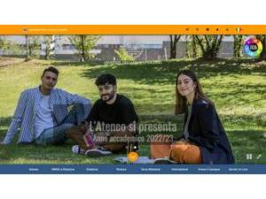 Università degli Studi di Salerno's Website Screenshot