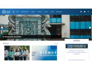 Autonomous University of Nayarit's Website Screenshot