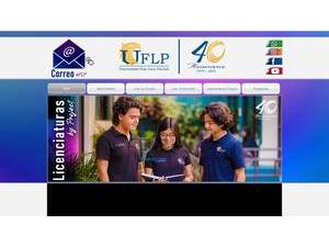 Fray Lucas Paccioli University's Website Screenshot