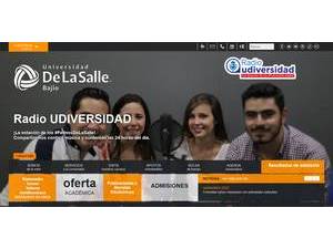 La Salle University of Bajío's Website Screenshot