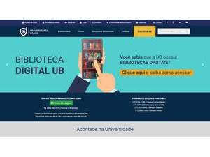 Brasil University's Website Screenshot
