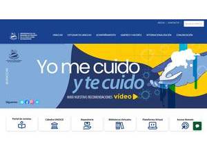University of the Autonomous Regions of the Nicaraguan Caribbean Coast's Website Screenshot