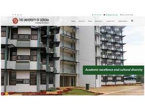 University of Goroka's Website Screenshot