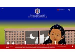 Ateneo de Manila University's Website Screenshot