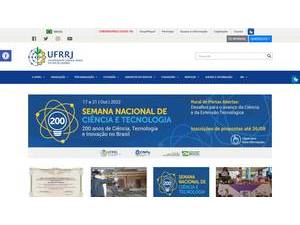 Federal Rural University of Rio de Janeiro's Website Screenshot