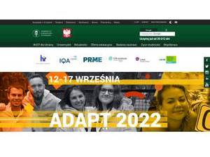 Poznan University of Economics and Business's Website Screenshot