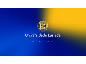 Lusíada University of Lisbon's Website Screenshot