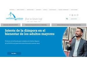 Pontificia Universidad Católica de Puerto Rico's Website Screenshot