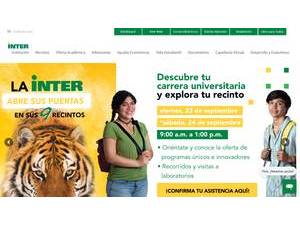 Interamerican University of Puerto Rico's Website Screenshot