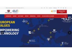 Universitatea Technica din Cluj-Napoca's Website Screenshot