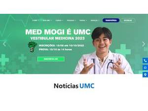 University of Mogi das Cruzes's Website Screenshot