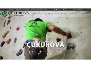 Çukurova Üniversitesi's Website Screenshot