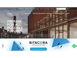Technological University of Uruguay's Website Screenshot