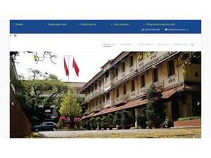Trường Đại Học Khoa Học Tự Nhin, Đại học Quốc gia TP Hồ Ch Minh's Website Screenshot