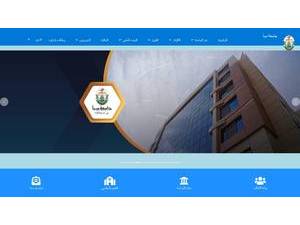 Saba University's Website Screenshot