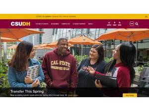 California State University, Dominguez Hills's Website Screenshot