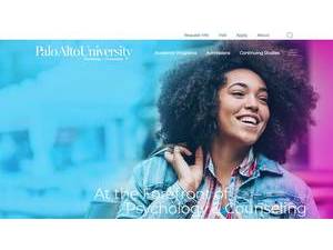 Palo Alto University's Website Screenshot