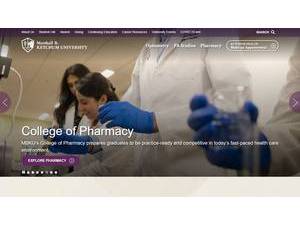 Marshall B. Ketchum University's Website Screenshot