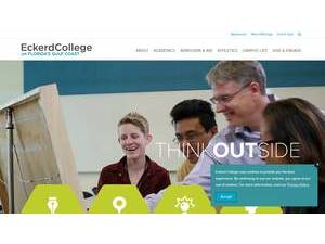 Eckerd College's Website Screenshot