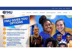 Florida Memorial University's Website Screenshot