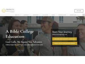 Trinity College of Florida's Website Screenshot