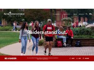 Northwestern College's Website Screenshot