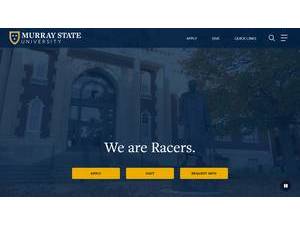 Murray State University's Website Screenshot