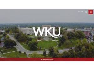 Western Kentucky University's Website Screenshot
