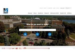 University of Massachusetts Lowell's Website Screenshot