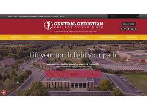 Central Christian College of the Bible's Website Screenshot