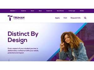 Truman State University's Website Screenshot