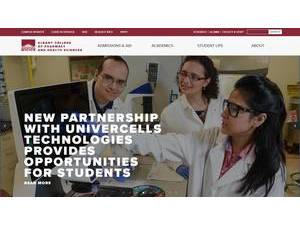 Albany College of Pharmacy and Health Sciences's Website Screenshot