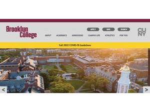 Brooklyn College's Website Screenshot
