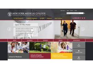 New York Medical College's Website Screenshot