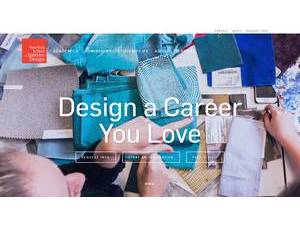 New York School of Interior Design's Website Screenshot