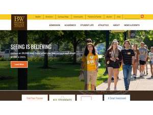 Baldwin Wallace University's Website Screenshot