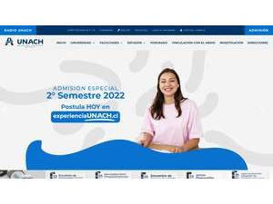 Universidad Adventista de Chile's Website Screenshot