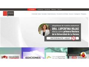 Autonomous University of Chile's Website Screenshot