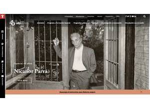 Diego Portales University's Website Screenshot