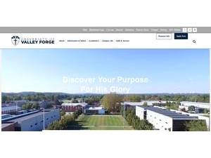 University of Valley Forge's Website Screenshot