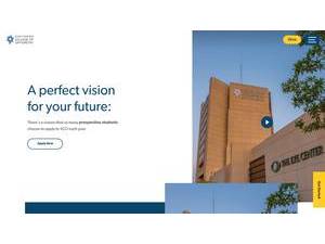 Southern College of Optometry's Website Screenshot