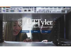 The University of Texas at Tyler's Website Screenshot