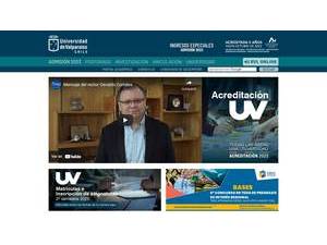 Universidad de Valparaíso's Website Screenshot