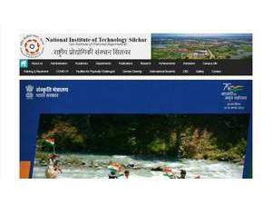 National Institute of Technology, Silchar's Website Screenshot